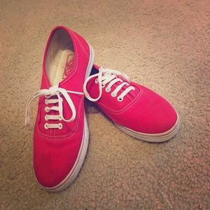 Red Vans